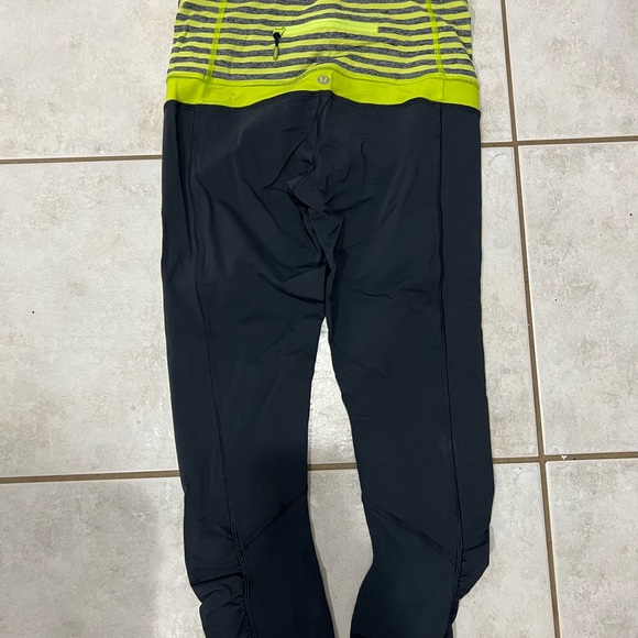 Pants with roushing at bottom of leg - Picture 2 of 3